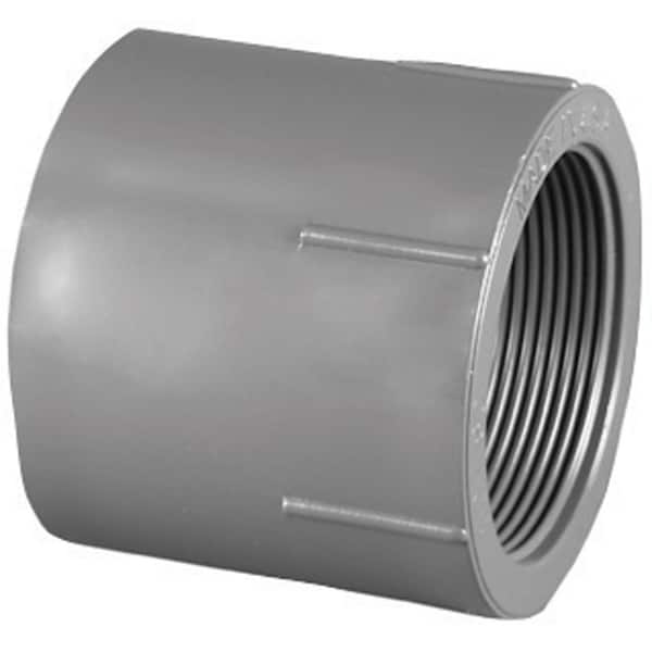 Charlotte Pipe And Foundry Charlotte Pipe Schedule 80 3/4 in. Slip X 3/4 in. D FPT PVC Pipe Adapter 1 pk PVC 08101 1200 - main